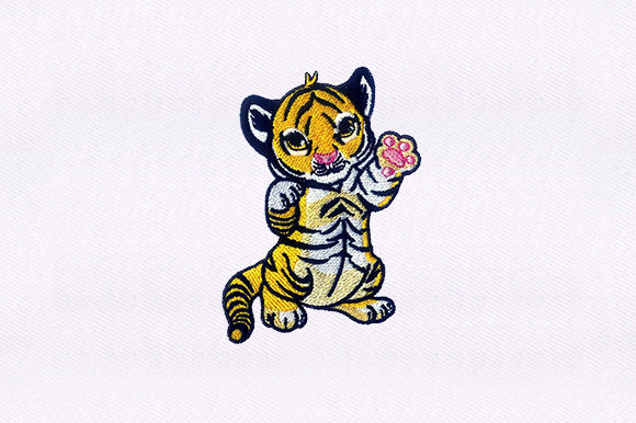 Baby Tiger Design: A Sweet Addition to Handmade Gifts