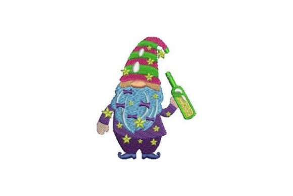 New Year s Gnome: A Festive Embroidery Review