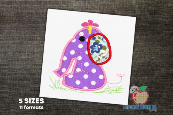 Review: Baby Girl Elephant Applique for Custom Gifts