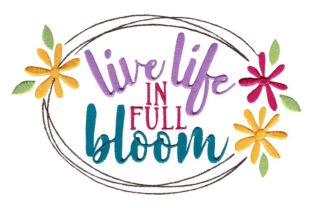 Reviewing Live Life in Full Bloom for Spring Projects
