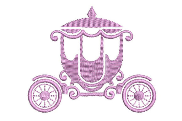 Reviewing the Princess Pink Carriage Embroidery Design