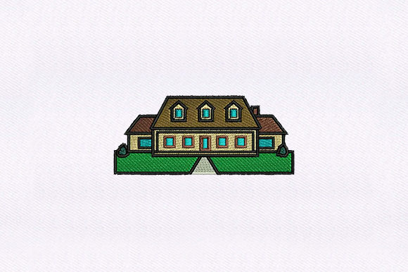 Suburban House: A Cozy Embroidery Review